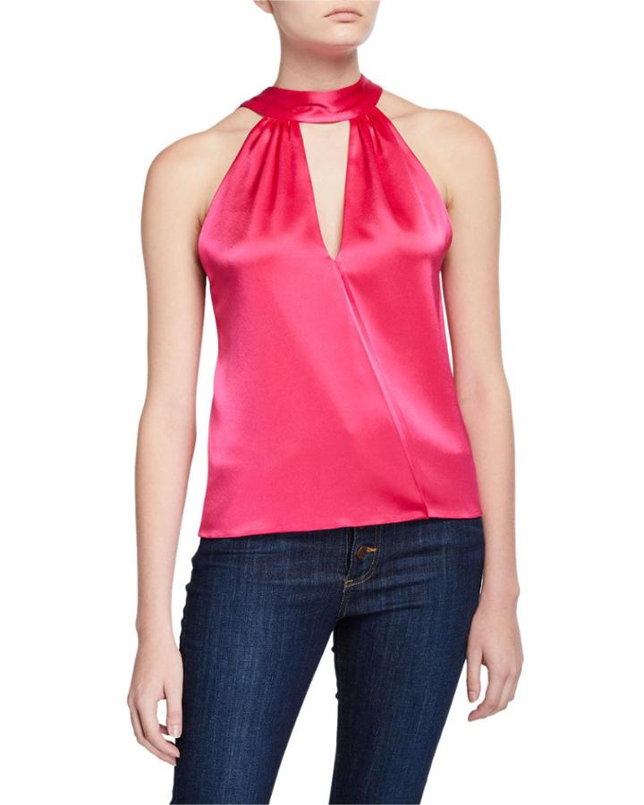 Maris Keyhole-front Halter Top