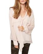 Lily Neck-tie Blouse