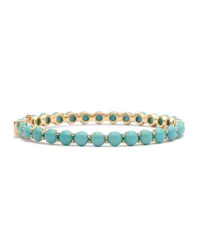 18k Lollipop&reg; All Stones Bangle, Turquoise