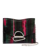 Small Curl Chain Shoulder Bag, Black (noir)
