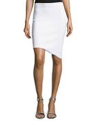 Asymmetric-hem Pencil