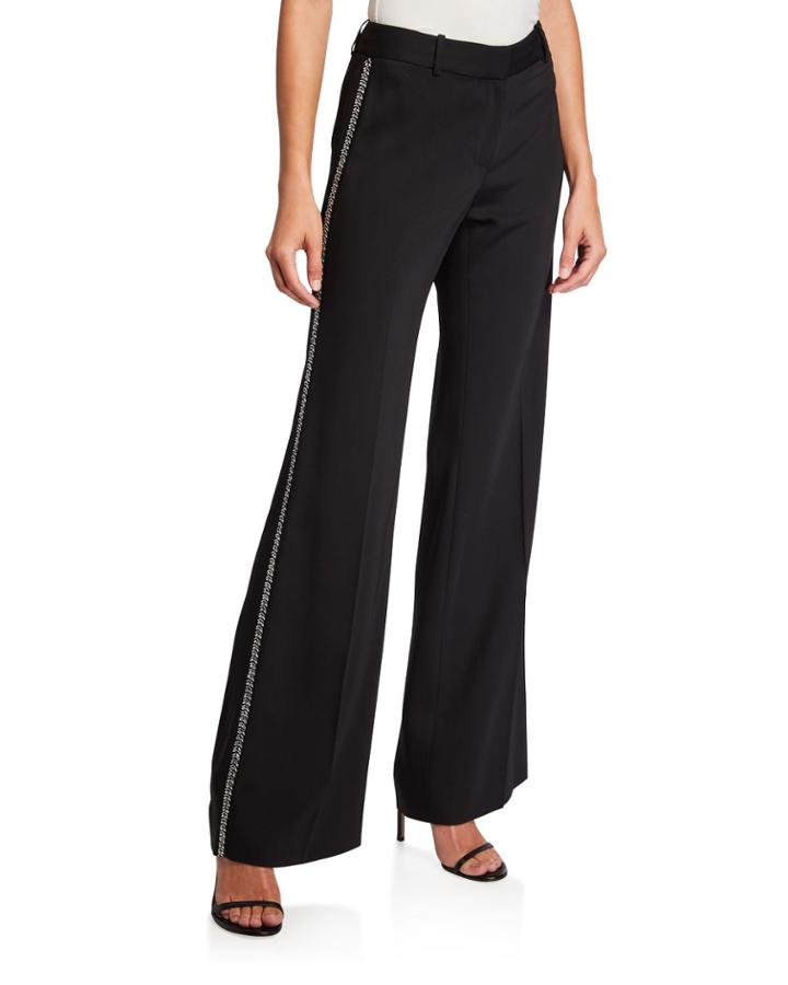 Janelle Pants With Embellished Trim