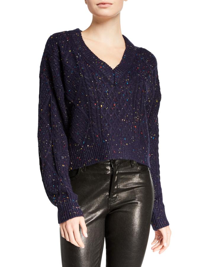 Cropped Cable Tie-back