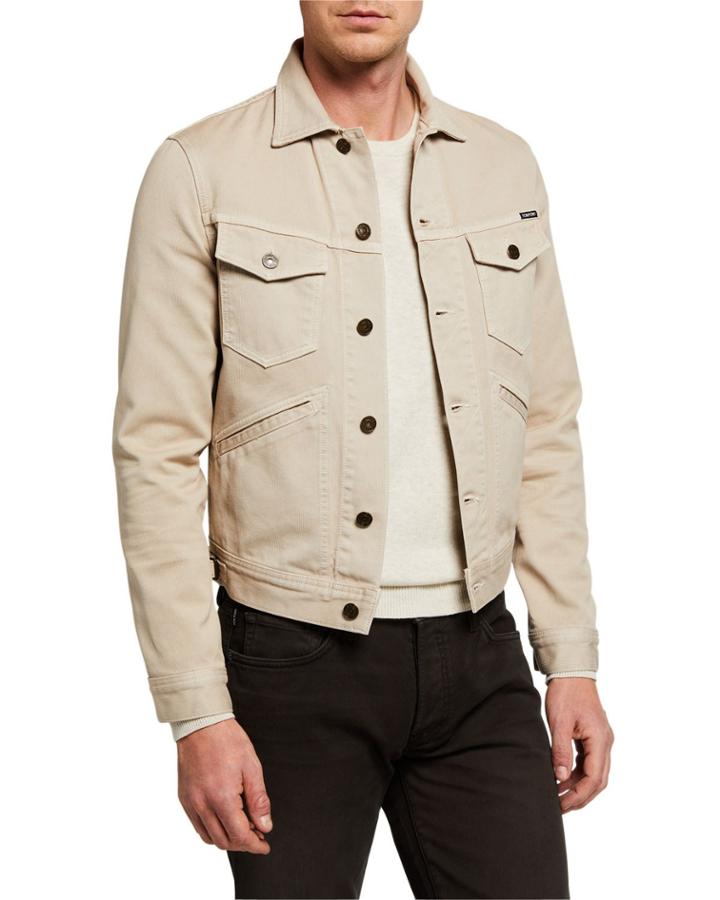 Men's 4-pocket Denim Jacket