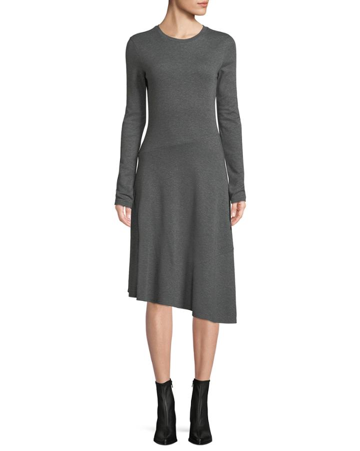 Long-sleeve Asymmetric