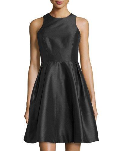 Sleeveless Dress, Noir