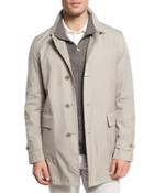 Wind Stretch Storm System&reg; Short Coat Duo, Beige