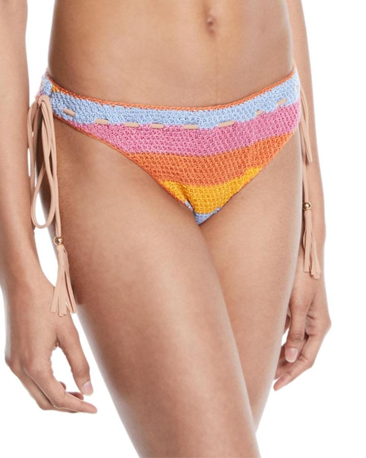 Corin Crochet Tie-side Swim Bikini Bottoms