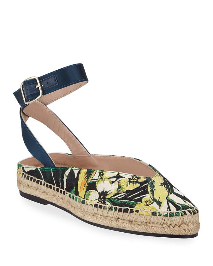 Toga Botanical Jacquard Espadrilles
