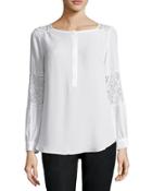 Tnc Lace Insert Peasant T