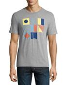 Original Flags Jersey Tee, Gray