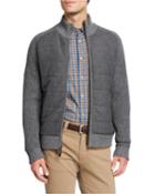 Men's Wool Front-zip
