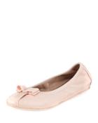 Napa Leather Ballerina Flat