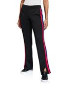 Rainbow Striped Track Pants