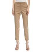 Talas Cotton-twill Ankle Pants