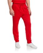 Men's Sorrento Drawstring-waist Pants, Bright Red