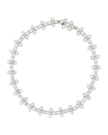 Lc Estate Jewelry Collection Estate Tiffany & Co. Platinum Diamond Bracelet, Women's