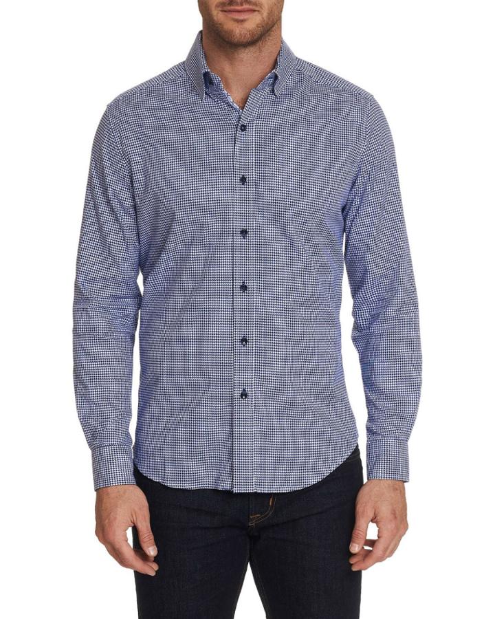 Men's Alabaster Graphic Check