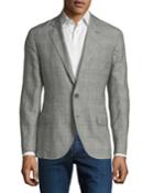Men's Micro-madras Two-button