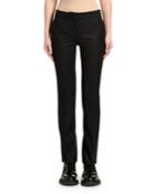 Men's-cut Oxbridge Flannel Tuxedo Pants