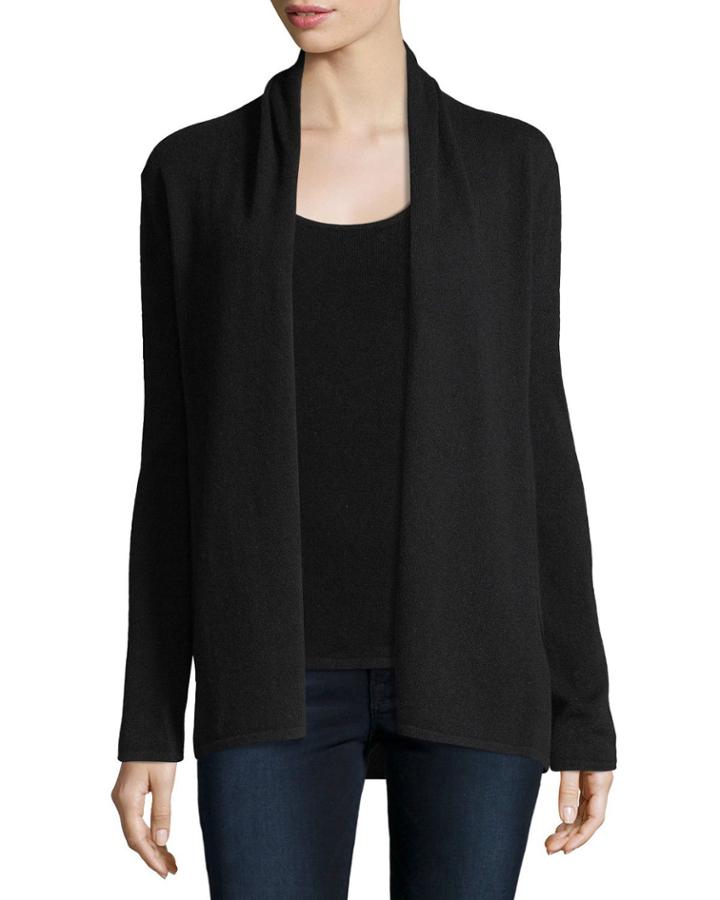 Open Cashmere Cardigan