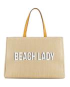 Acacia Beach Lady East-west Shopper Tote Bag