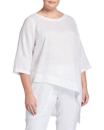 Plus Size Asymmetric