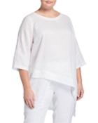 Plus Size Asymmetric