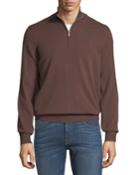 Men's 1/4-zip Cashmere