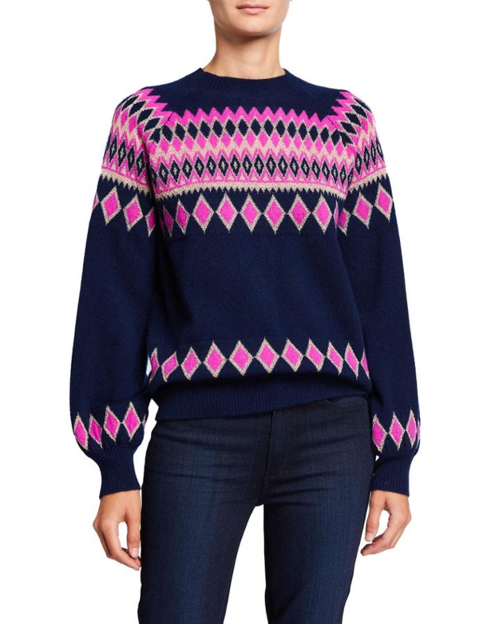 Cashmere Fair Isle Pullover