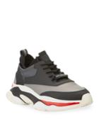 Men's Lace-up Leather Dad