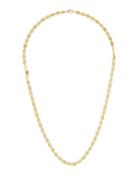 Mega Nude Bond Chain Necklace In 14k Yellow Gold,