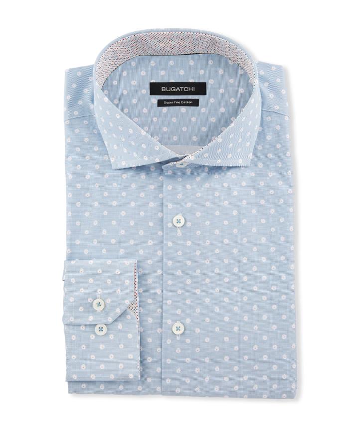 Men's Shaped-fit Floral Dress