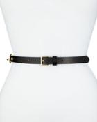 Leather Belt W/ Lacing And