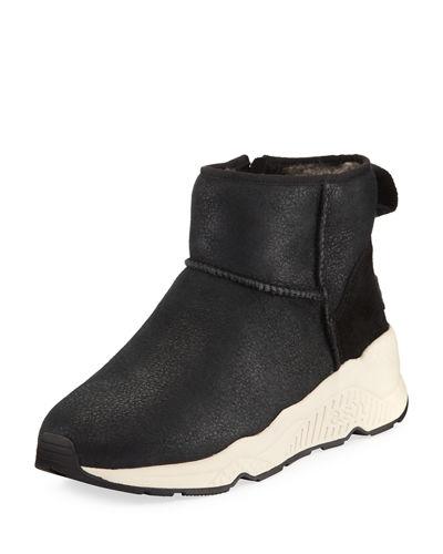 Miko Nubuck Zip Bootie