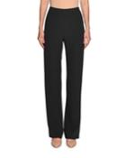 High-waist Wide-leg Pants, Dark Gray
