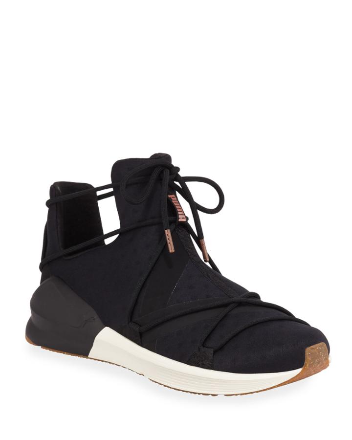 Mesh And Suede Fierce Rope