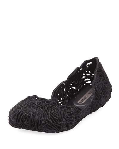 Campana Fitas Ii Jelly Flat, Black