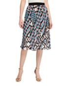 Striped Pleated Pull-on