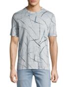 Men's Kelton Slash-print Jersey T-shirt