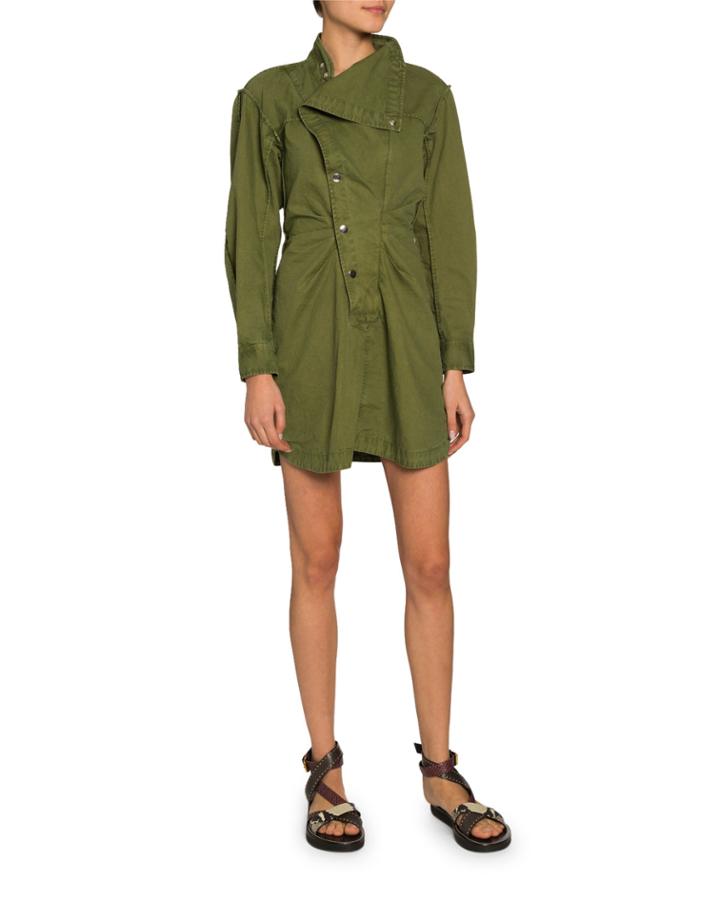 Linore Snap-front Collared