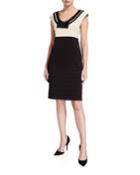 Colorblock Scallop-trim