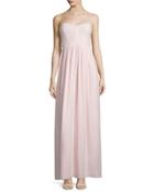 Strapless Sweetheart-neck Gown