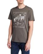 Men's The Def Leppard Graphic Crewneck T-shirt