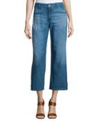 The Bobbie Wide-leg Cropped Jeans, Weekend Getaway