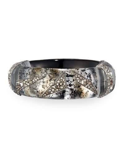Crystal Origami Cuff Bracelet