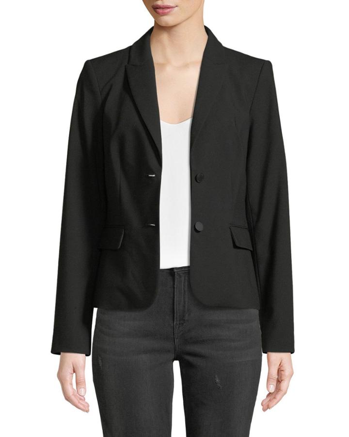 Two-button Lux Blazer Jacket