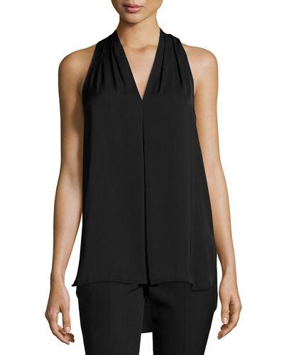 Sleeveless Halter Blouse