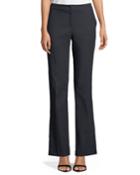 Tsegana Boot-cut Cotton Twill Pants