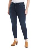 Ami Studded Denim Leggings,